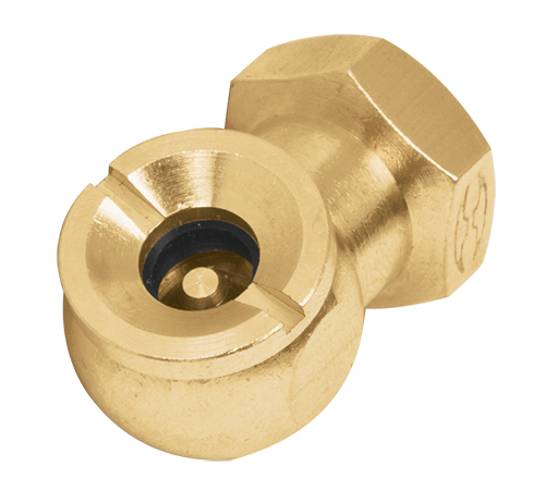 10092 TRUPER - Inflador de cabeza sencilla con rosca interior para mango de 1/4 Truper