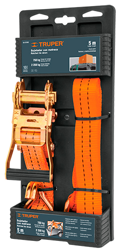 11797 TRUPER - Sujetador con matraca capacidad 750kg SU2250C Truper