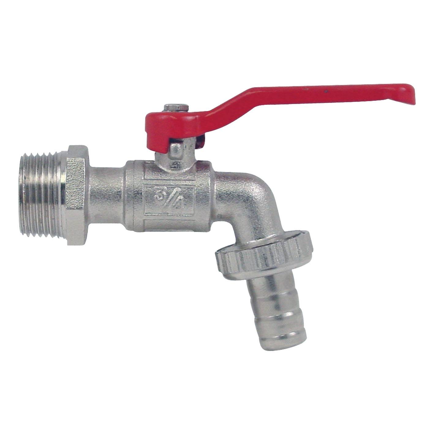 12036 RUGO - Llave manguera tipo esfera de laton 013mm 1/2