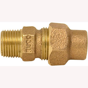 12064 RUGO - Nudo insercion de bronce para tubo cobre 013mm 1/2