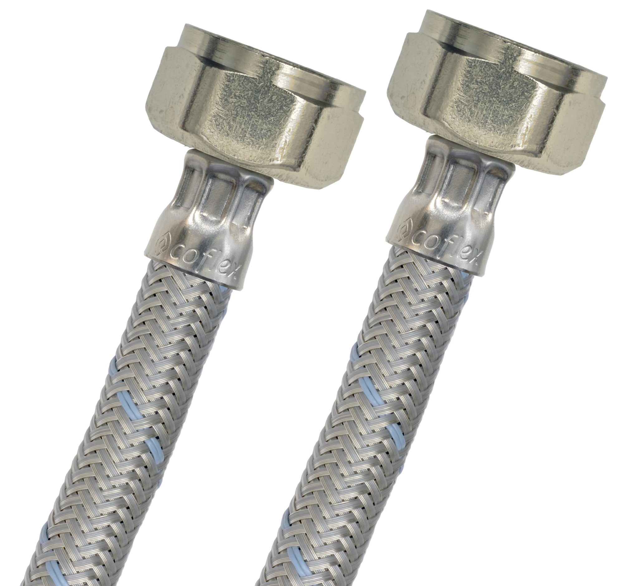 12506 COFLEX - Manguera para sanitario de acero basico 7/8