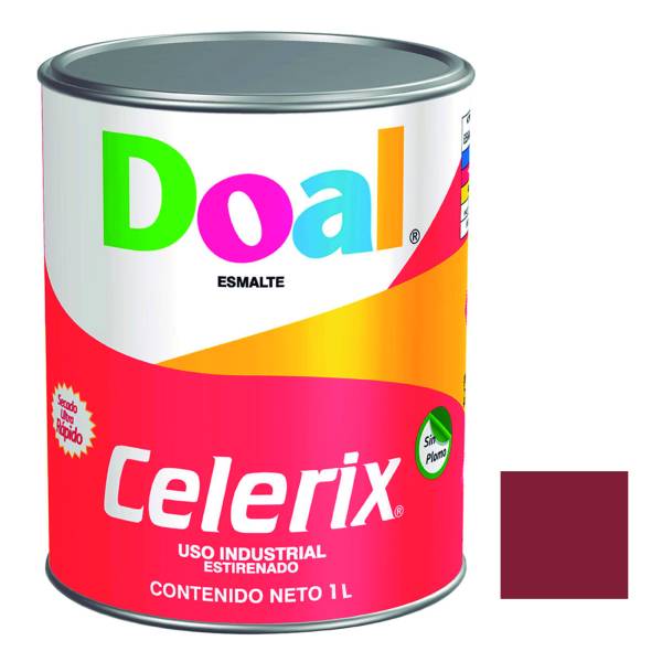 13316 DOAL - Esmalte linea celerix 2514 rojo oxido 1.0l Doal