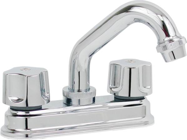 13425 FONTANERY - Mezcladora lavabo de bronce tipo standard maneral standard 1/4 de vuelta cromada 21021 Fontanery