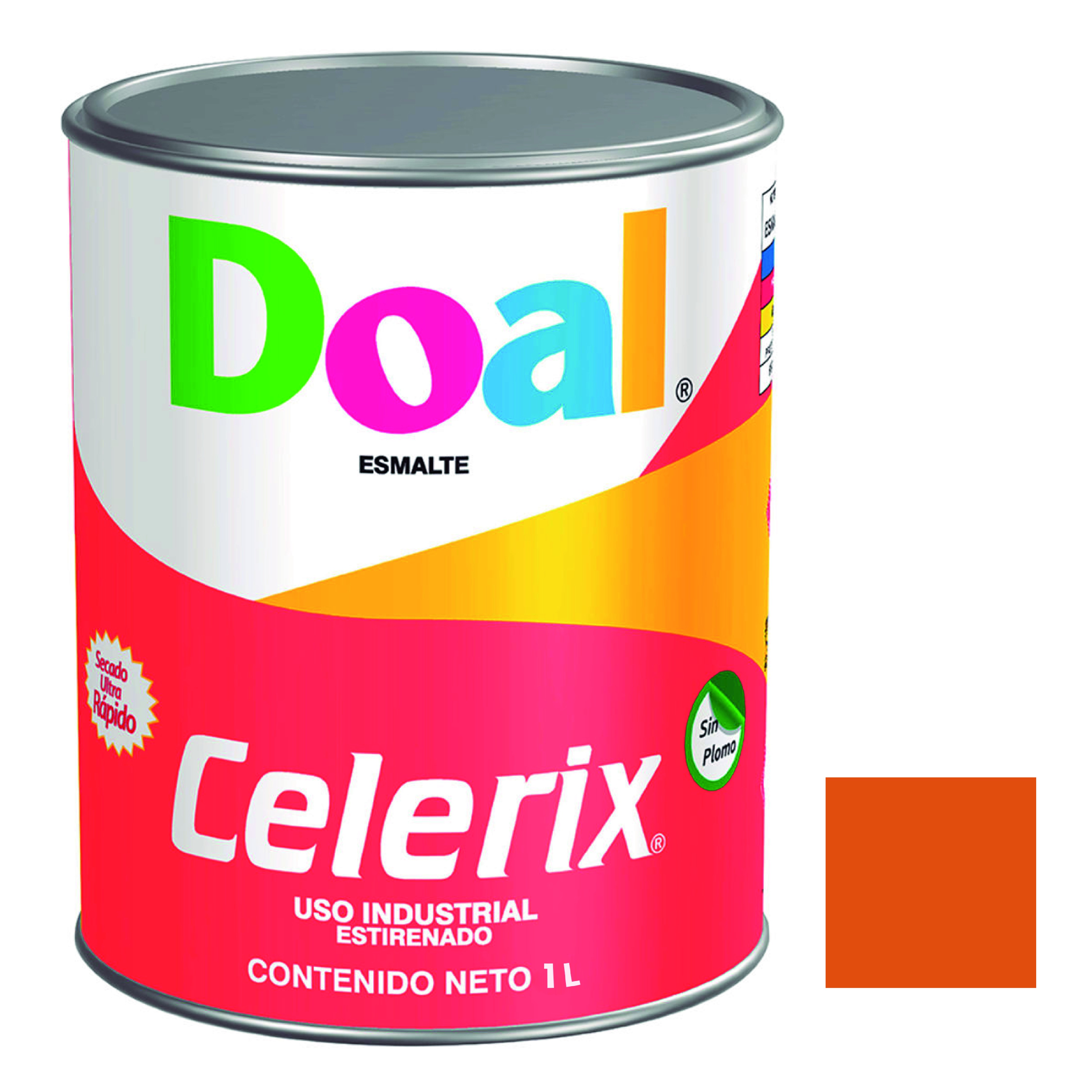 13468 DOAL - Esmalte linea celerix 2511 naranja 1.0l Doal