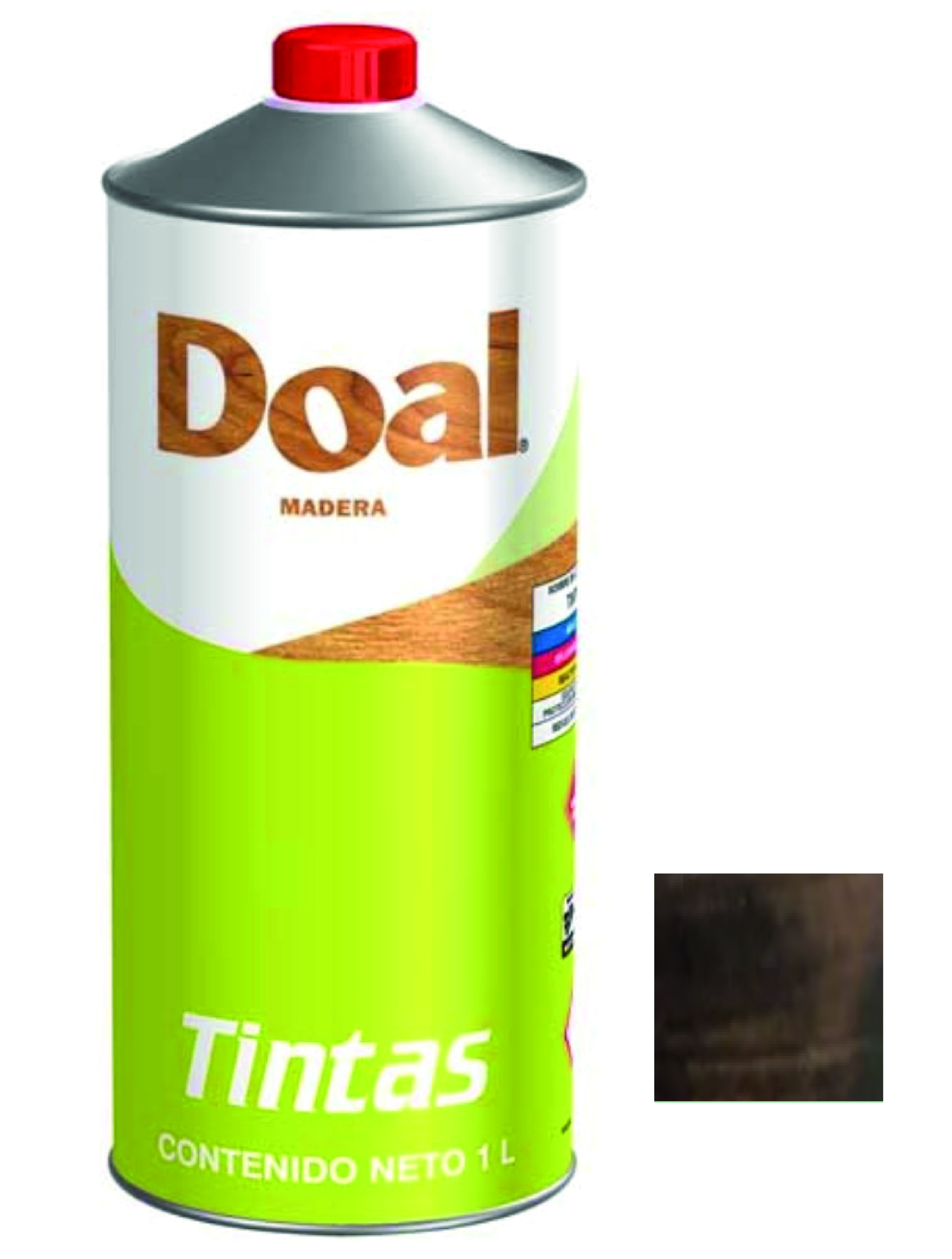 14147 DOAL - Tinta al aceite 629 chocolate 1.0l Doal