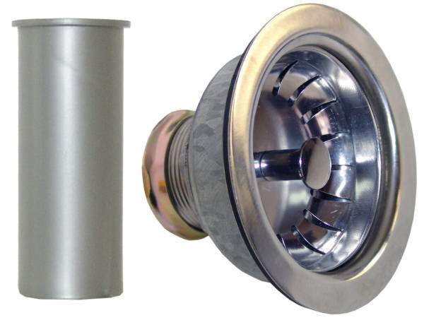 14319 COFLEX - Contracanasta para fregadero de acero inoxidable con tubo plastico ph300 Coflex