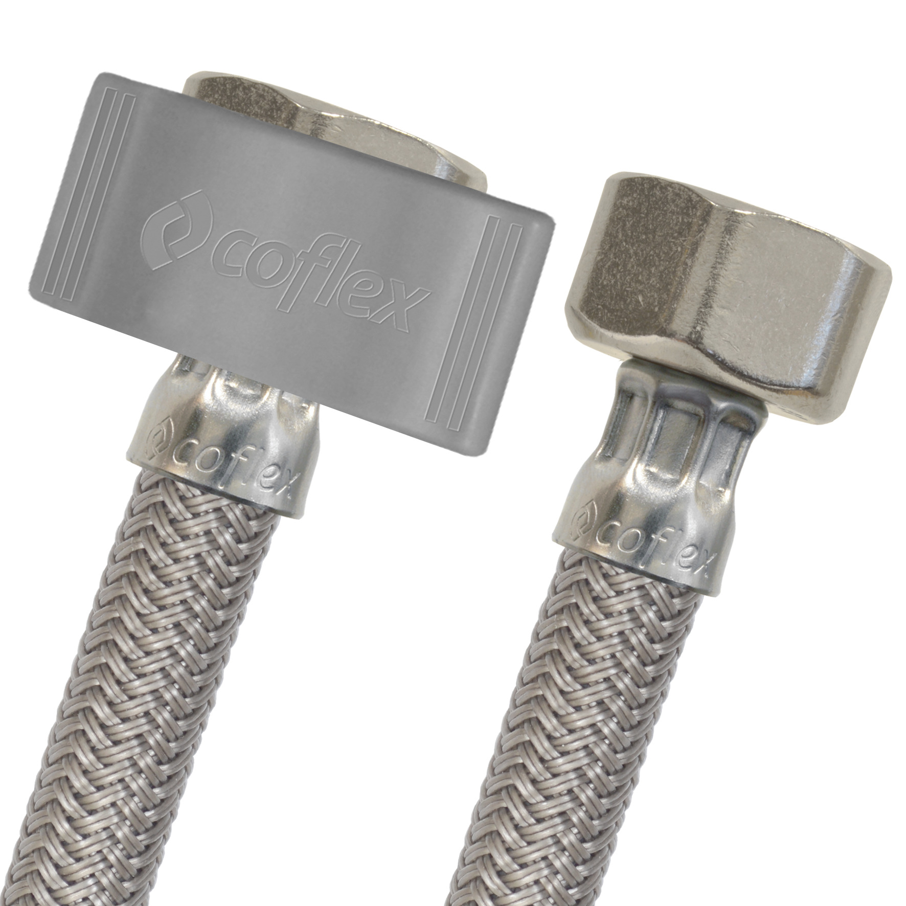 14340 COFLEX - Manguera para lavabo y fregadero vinil gris 013 1/2