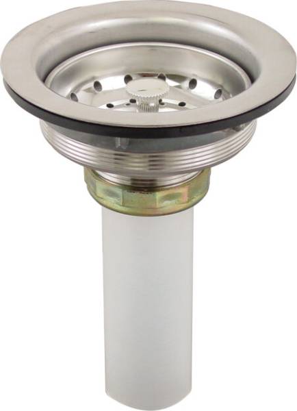 14956 FONTANERY - Contracanasta para fregadero de acero inoxidable con tubo plastico 15000 Fontanery