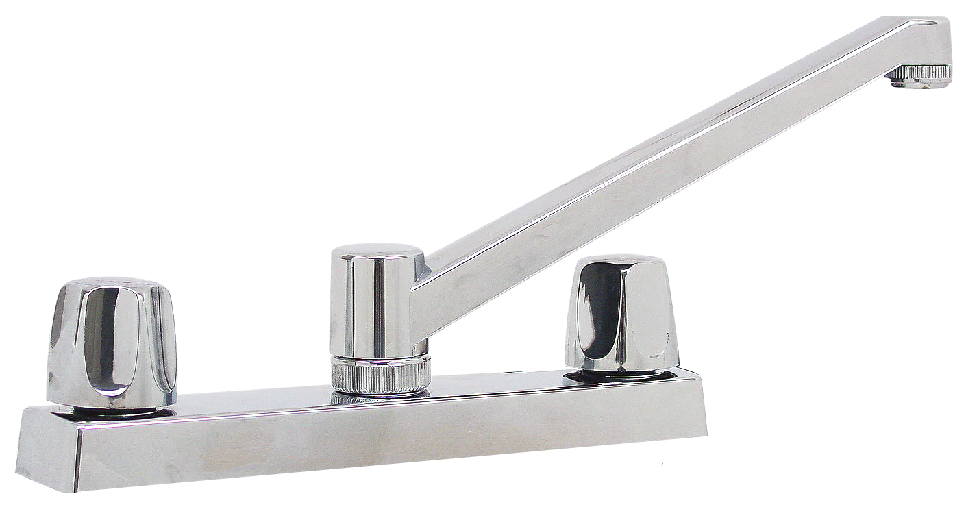 15656 FONTANERY - Mezcladora fregadero plastica tipo standard maneral standard 1/4 de vuelta cromada 11021 Fontanery