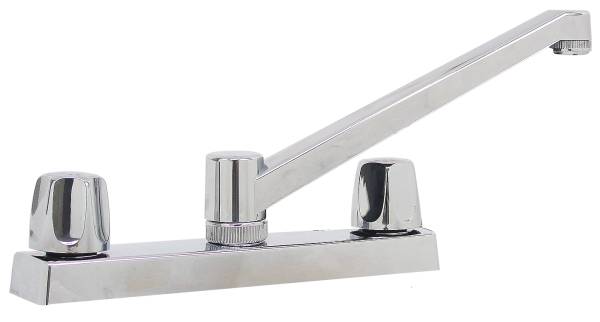 15656 FONTANERY - Mezcladora fregadero plastica tipo standard maneral standard 1/4 de vuelta cromada 11021 Fontanery