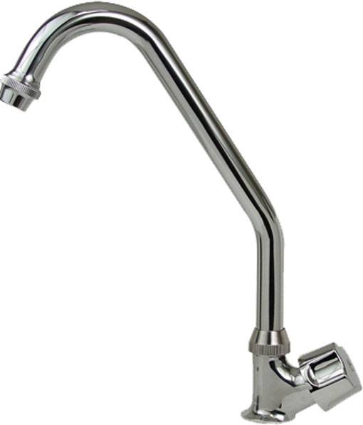 15854 RUGO - Llave individual fregadero bronce cromado 7F Rugo