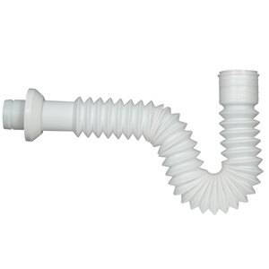16401 RUGO - Media trampa para lavabo y fregadero flexible de polipropileno 11ptf Rugo