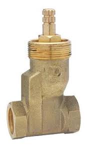 16492 DICA - Juego llaves empotrar roscables bronce sin manerales 4052SM Dica