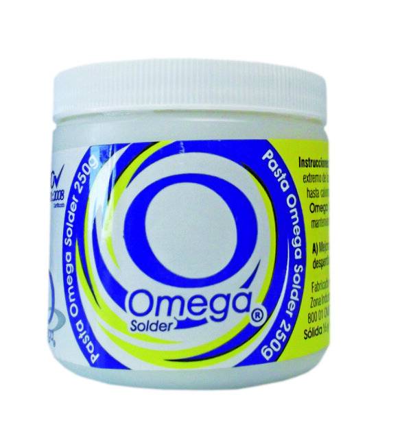 16558 OMEGA SOLDADURAS - Pasta para soldar 250gr tradicional Omega
