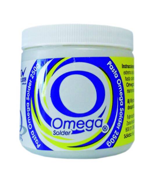 16558 OMEGA SOLDADURAS - Pasta para soldar 250gr tradicional Omega