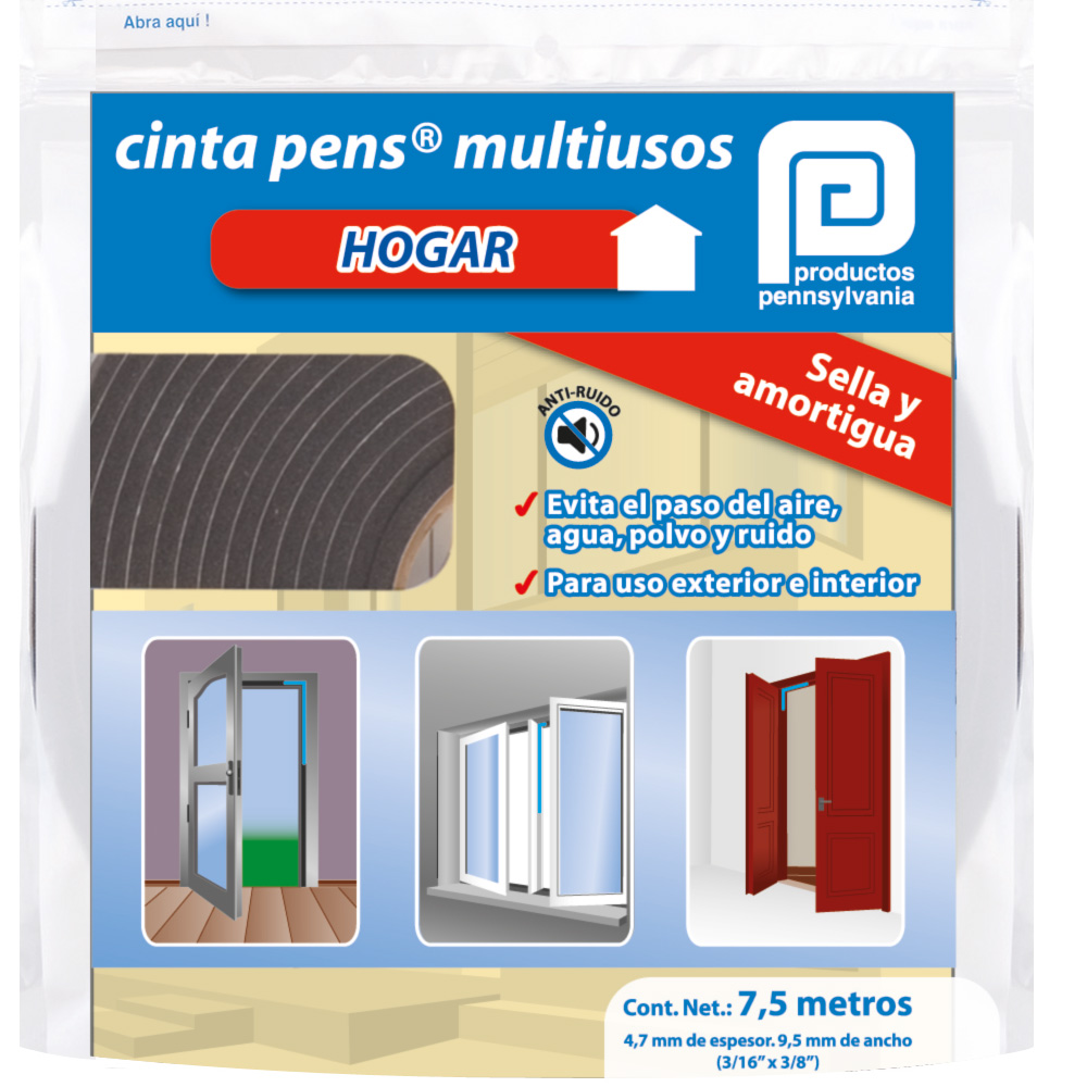 16740 PENSILVANIA - Cinta multiusos selladora 3/16