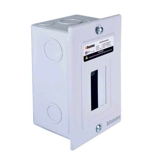 1716 BTPLUG - Centro de carga empotrable 2 circuitos 50a btn/2en Btplug Bticino