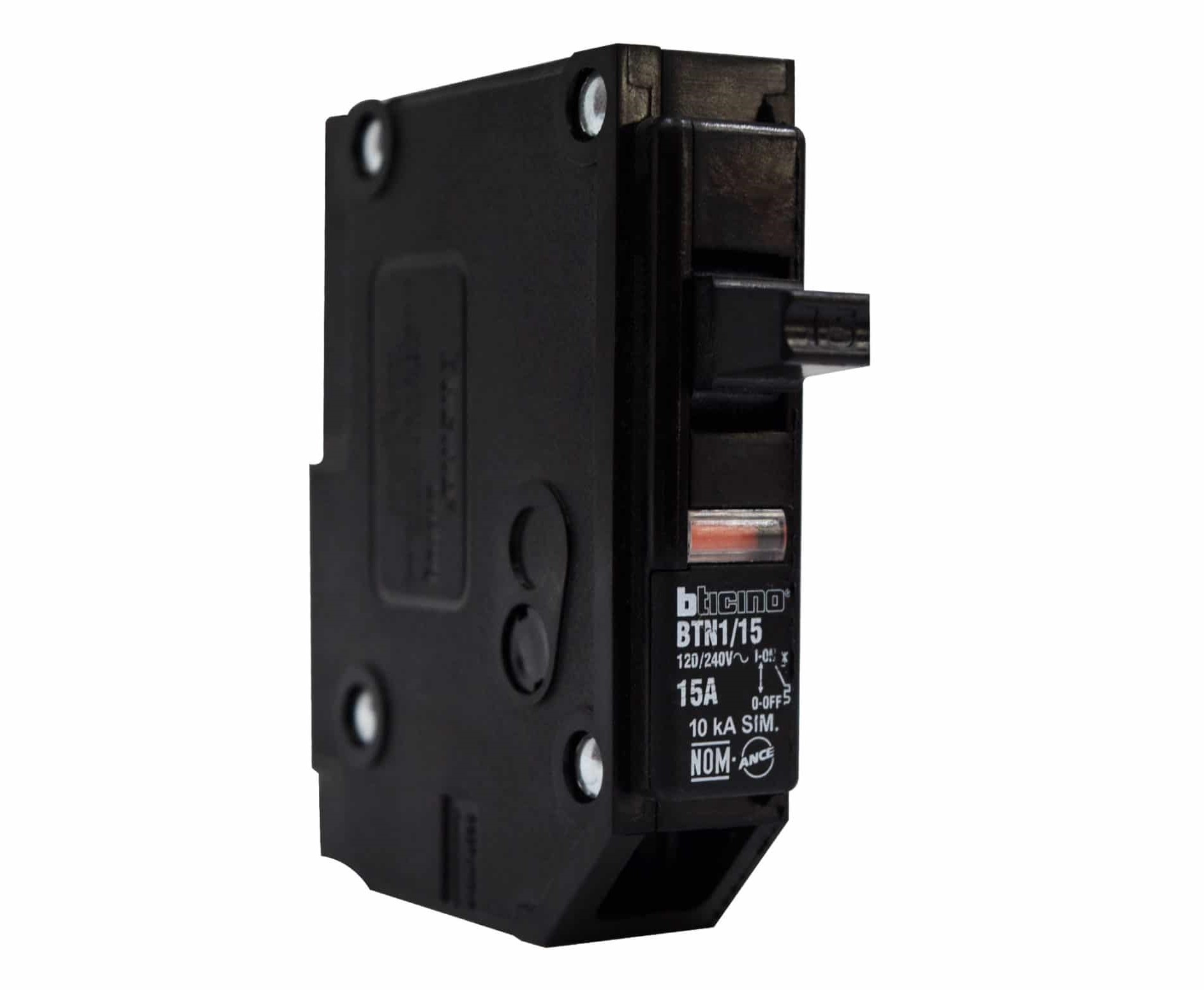 1738 BTPLUG - Interruptor termomagnetico 1 polo 15a BTN1/15 Btplug