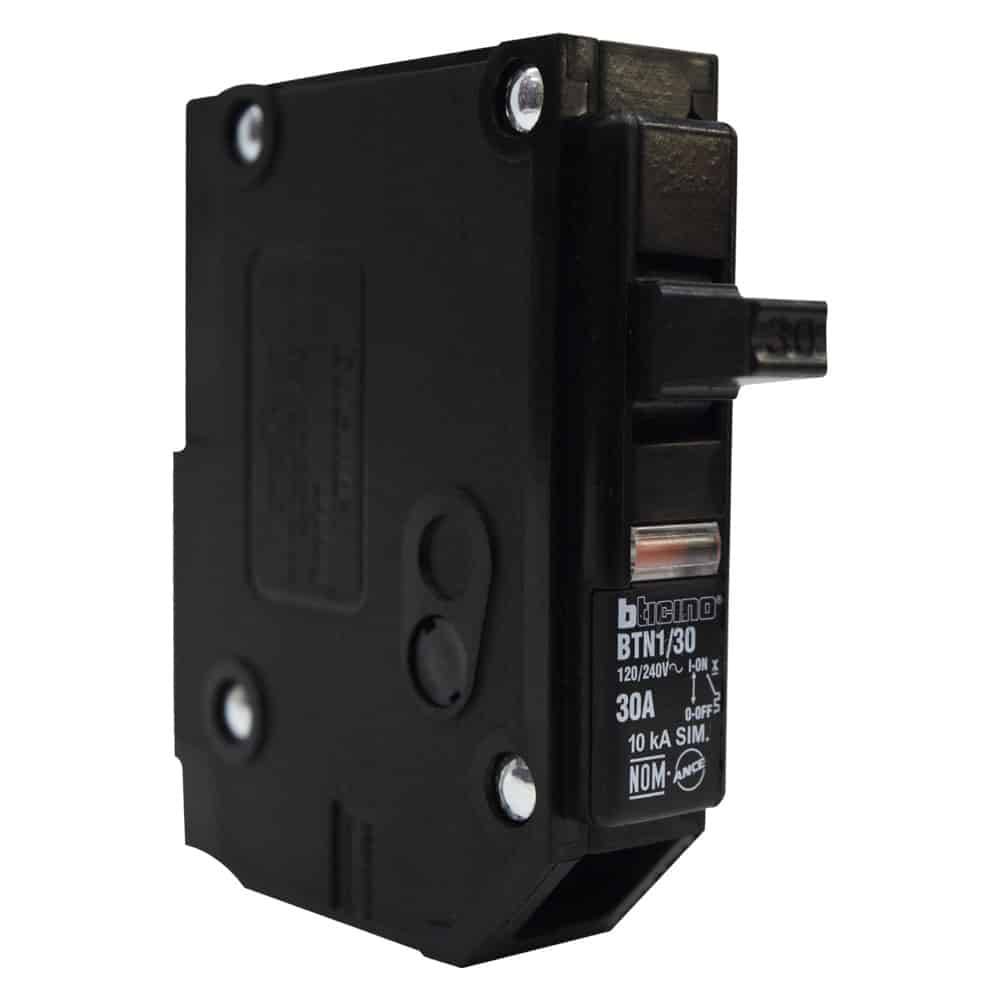 1741 BTPLUG - Interruptor termomagnetico 1 polo 30a BTN1/30 Btplug