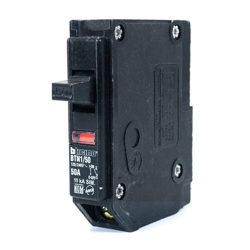 1744 BTPLUG - Interruptor termomagnetico 1 polo 50a BTN1/50 Btplug