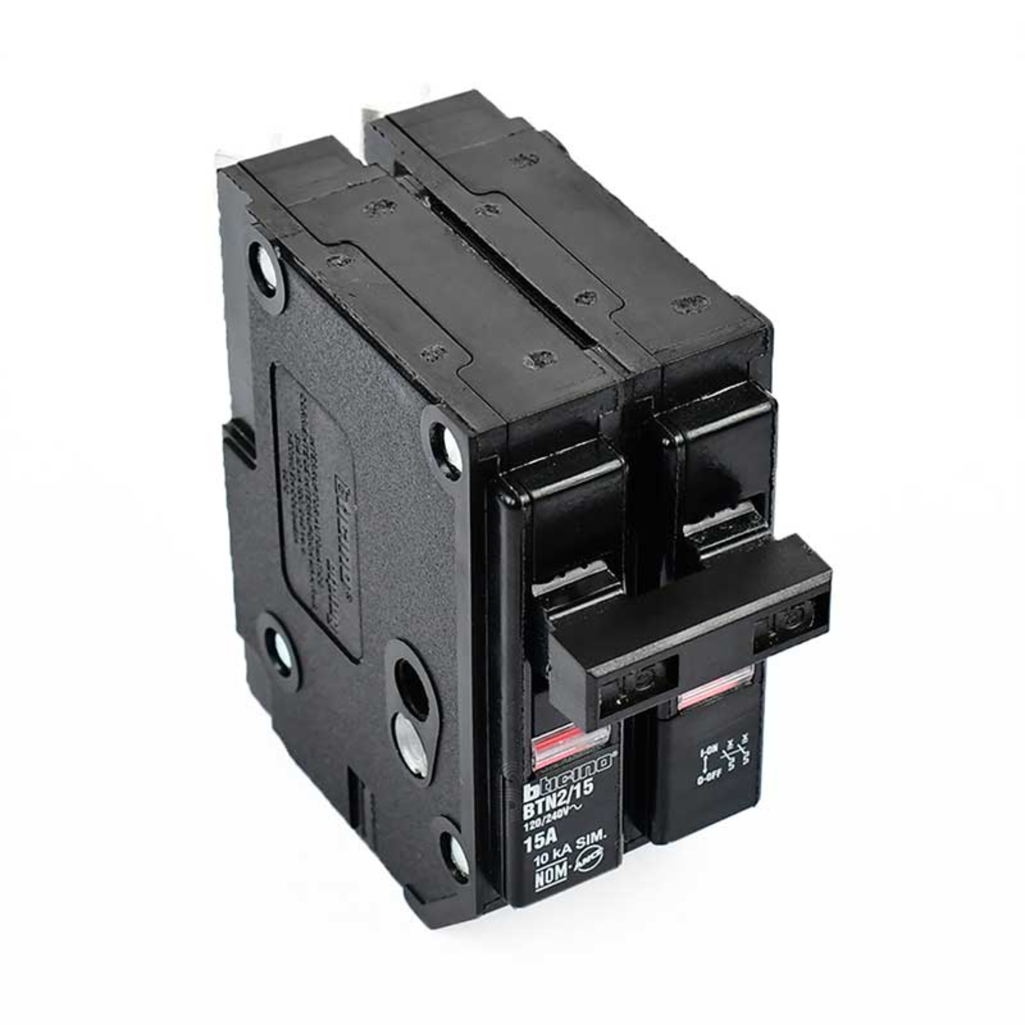 1746 BTPLUG - Interruptor termomagnetico 2 polos 15a BTN2/15 Btplug Bticino