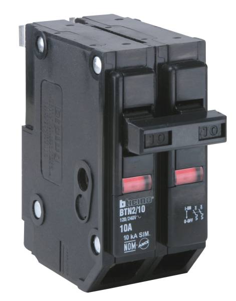 1755 BTPLUG - Interruptor termomagnetico 2 polos 70a BTN2/70 Btplug Bticino