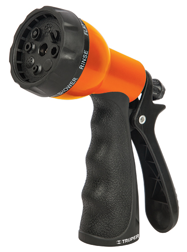 190123 TRUPER - Pistola plastico para riego 8 funciones PR409 Truper