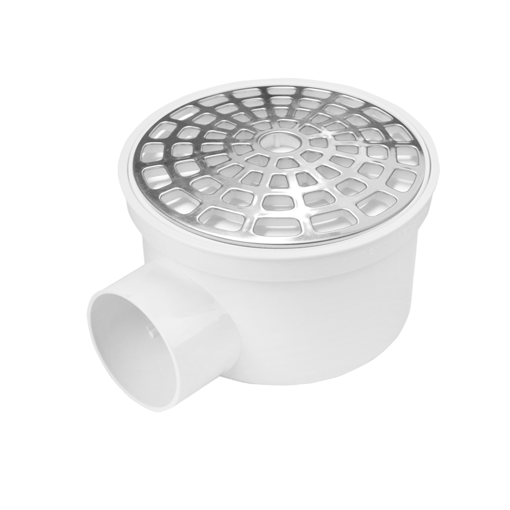 191029 FLEXIMATIC - Coladera cespol bote PVC con 1 salida cromada redonda Fleximatic