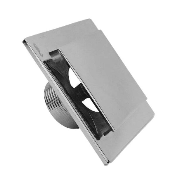 192118 RUGO - Coladera cuadrada 4x4 anticucarachas push cr 46p Rugo