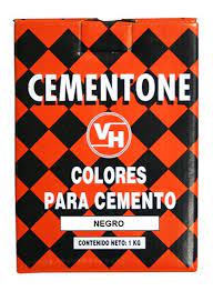193766 CEMENTONE - Color para cemento negro 1kg Cementone