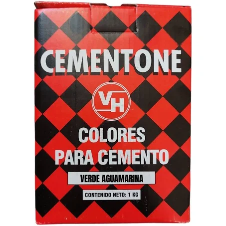 193772 CEMENTONE - Color para cemento verde aguamarina 1kg Cementone