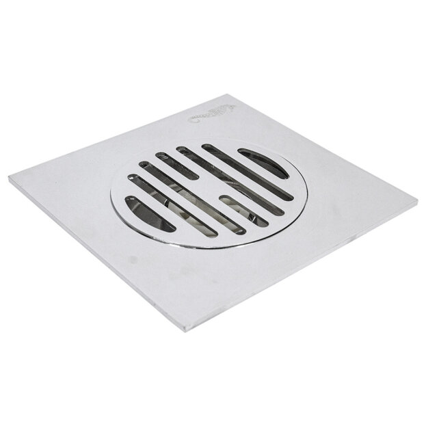 195044 RUGO - Coladera cuadrada 6x6 metalica anticucarachas 46ar Rugo