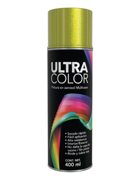 196732 ULTRACOLOR - Pintura en aerosol 400ml amarillo neon Ultracolor