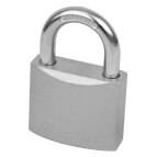 199051 MASTER LOCK - Candado metalico 38mm llave tradicional gancho corto con 2pz Master Lock
