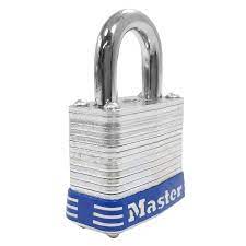 199054 MASTER LOCK - Candado laminado 29mm llave tradicional gancho corto Master Lock