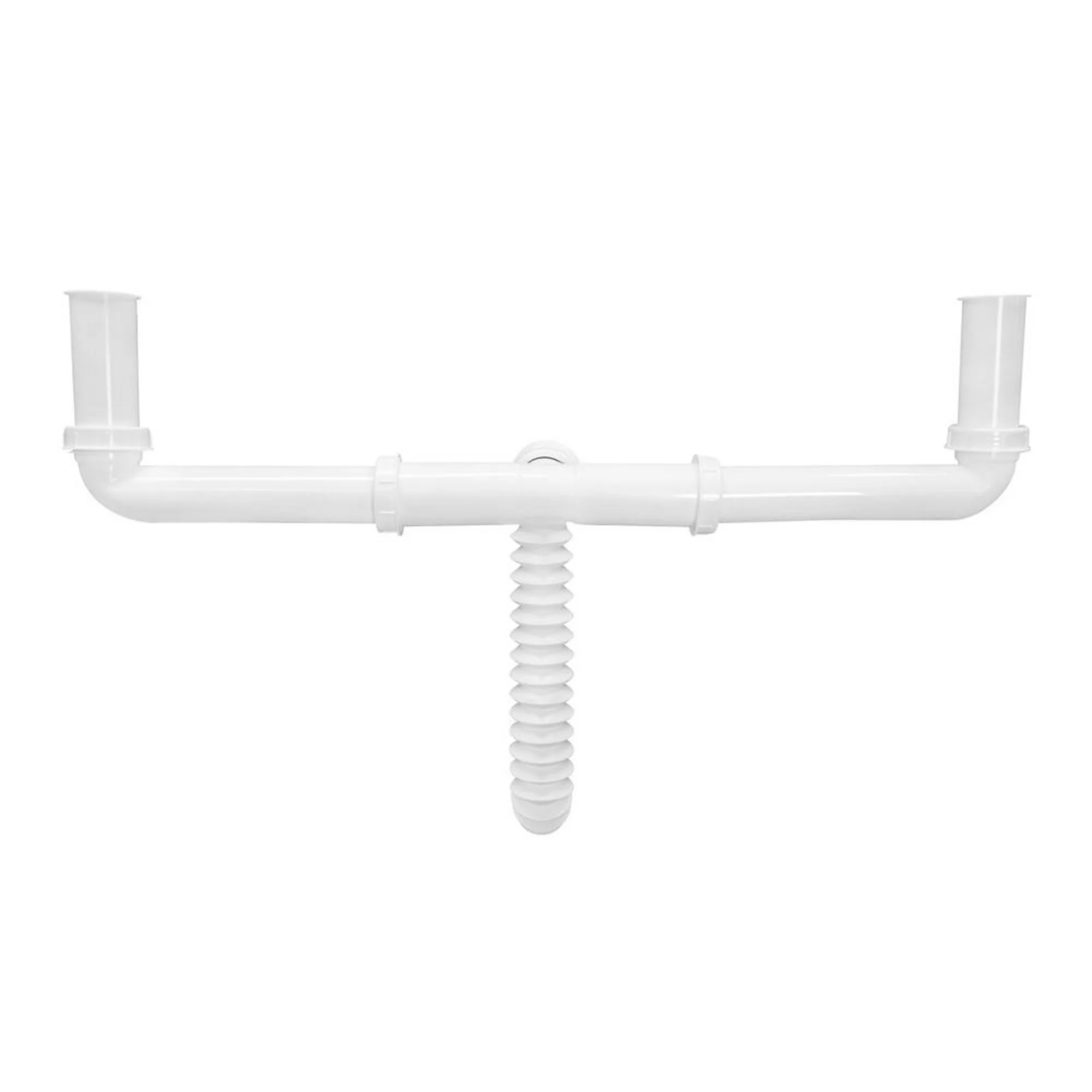 213067 FLEXIMATIC - Salida central para fregadero trampa y extension flexible tipo ceja PVC 2317 Fleximatic