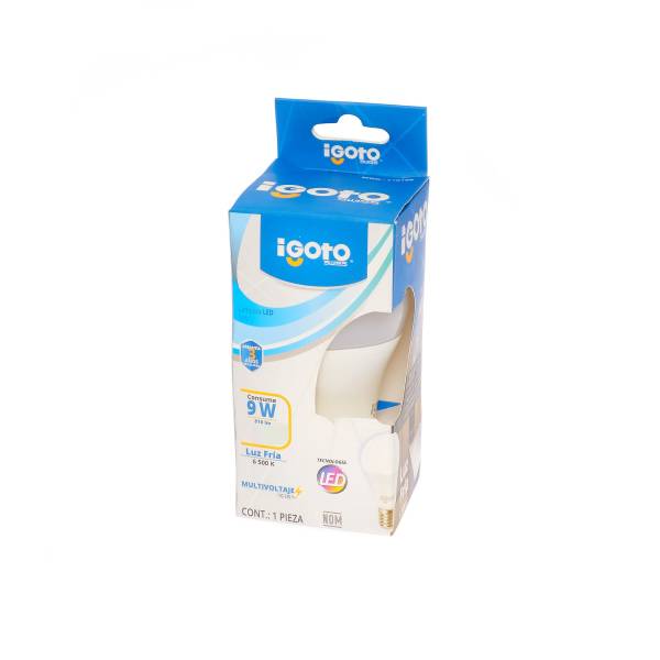 213767 IGOTO - Foco de led tipo bulbo 09w LDD F10109 Igoto