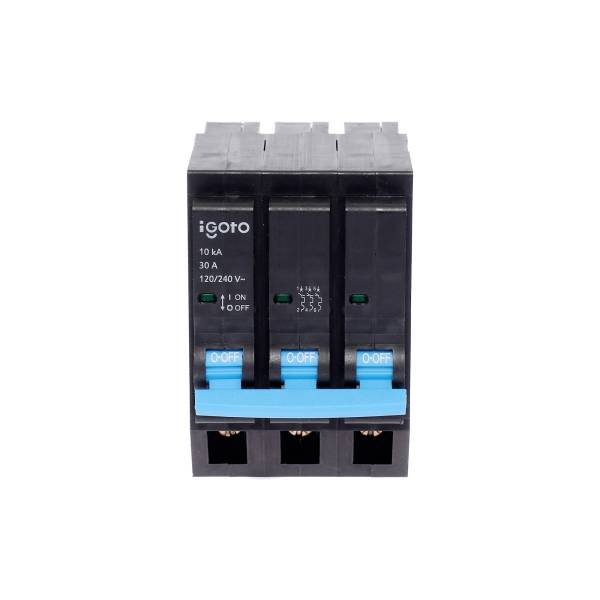 214456 IGOTO - Interruptor termomagnetico 3 polos 30a IN3003 Igoto