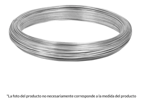 226979 DE ACERO - Alambre galvanizado calibre 20 1.0 kg Ac Nacionales