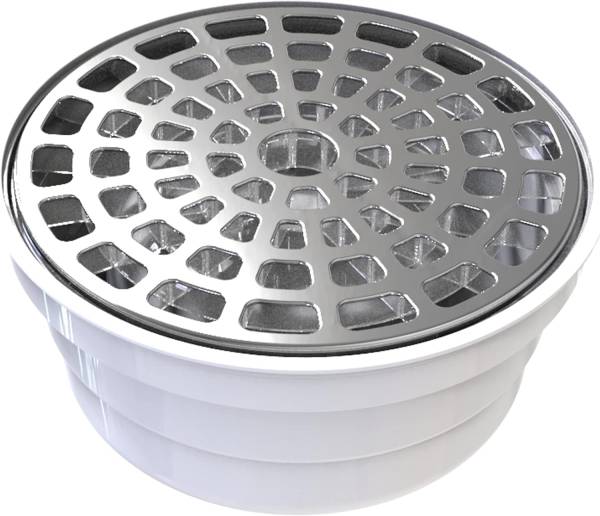 228868 FLEXIMATIC - Coladera universal PVC rejilla plastica con valvula antiolores 2550 Flexi