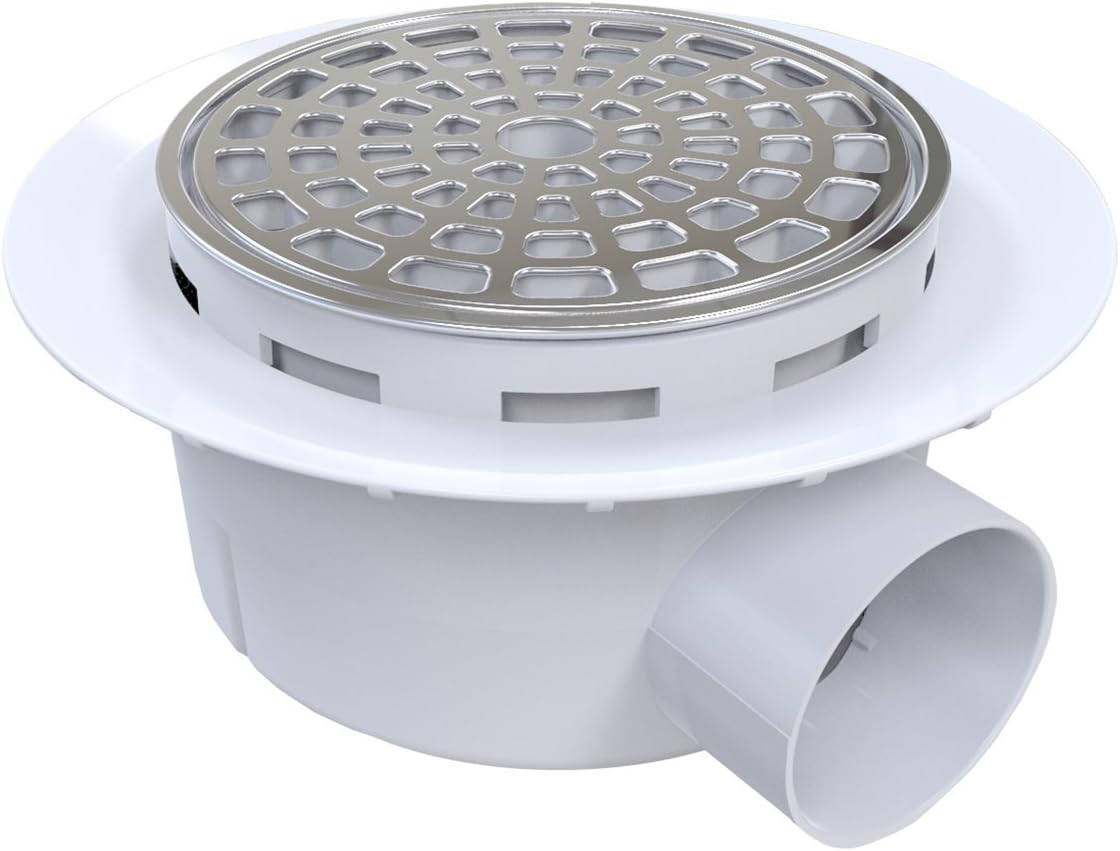 239022 FLEXIMATIC - Coladera universal tipo plato cubierta de acero inoxidable 2626 Fleximatic