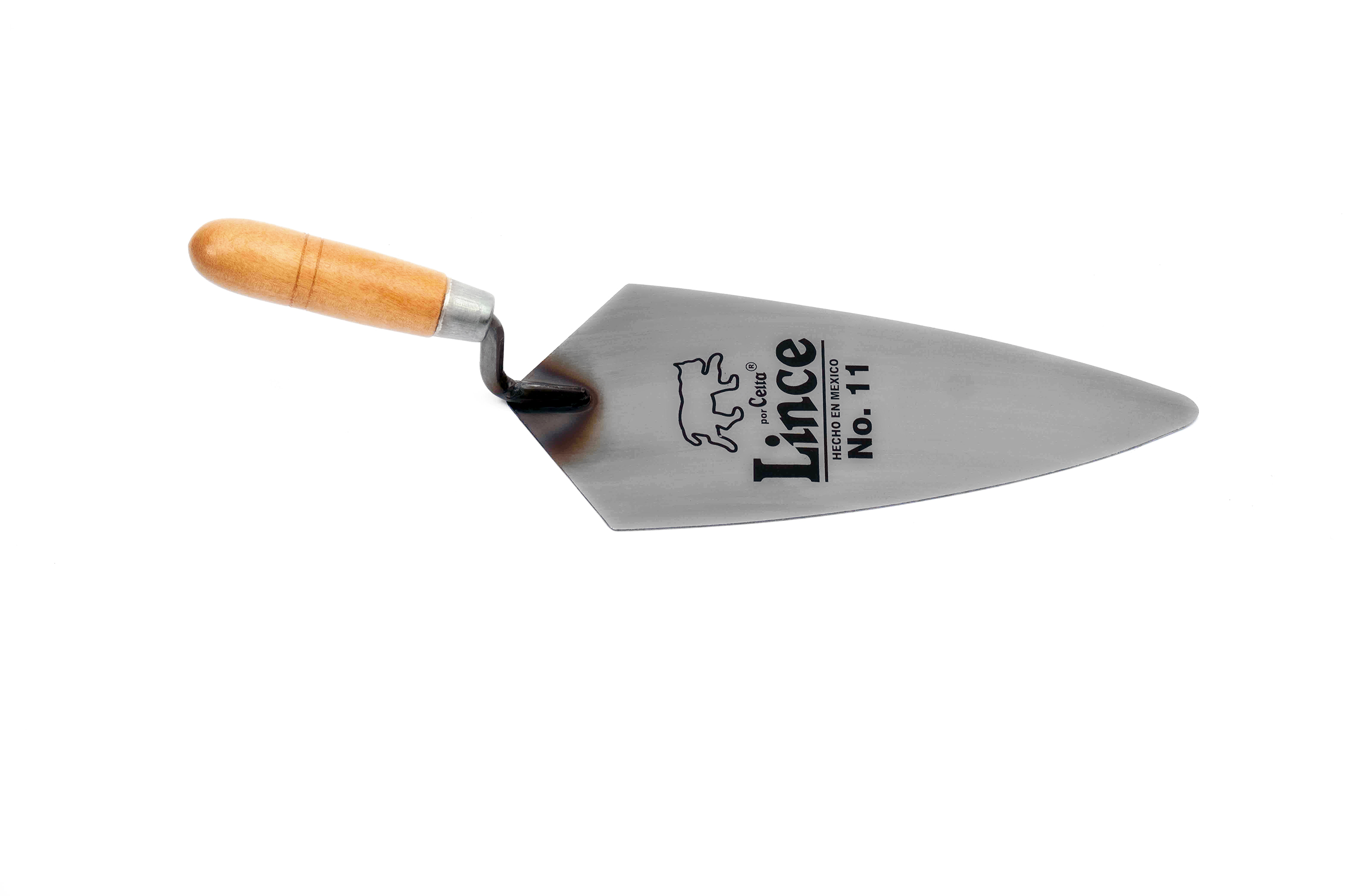 280794 CELTA - Cuchara para albañil tipo filadelfia # 11 mango de madera 011L Lince Celta