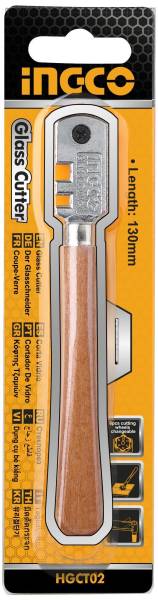 280946 INGCO - Corta vidrio mango de madera 6 cuchillas HGCT02 Ingco