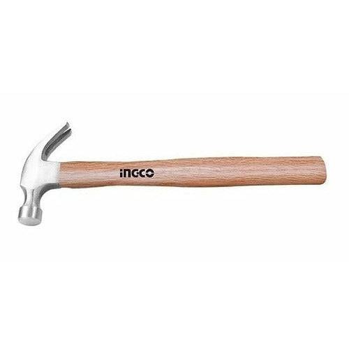 281030 INGCO - Martillo uña curva 16oz mango de madera HCH0416 Ingco