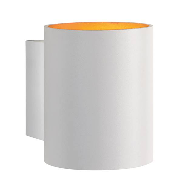 281750 ADIR - Arbotante decorativo para pared redondo blanco 5277 Adir