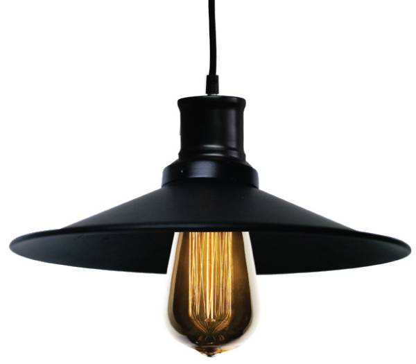 281805 ADIR - Luminario decorativo colgante negro 5097 Adir