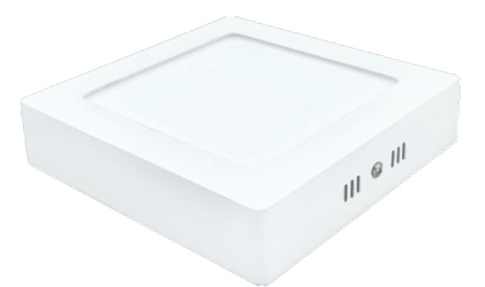 281806 ADIR - Luminario decorativo tipo plafon 06w led cuadrado blanco LDD 5476 Adir