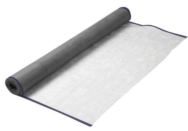 281810 ADIR - Malla mosquitera plastica 0.75 x 30m gris reforzada Adir