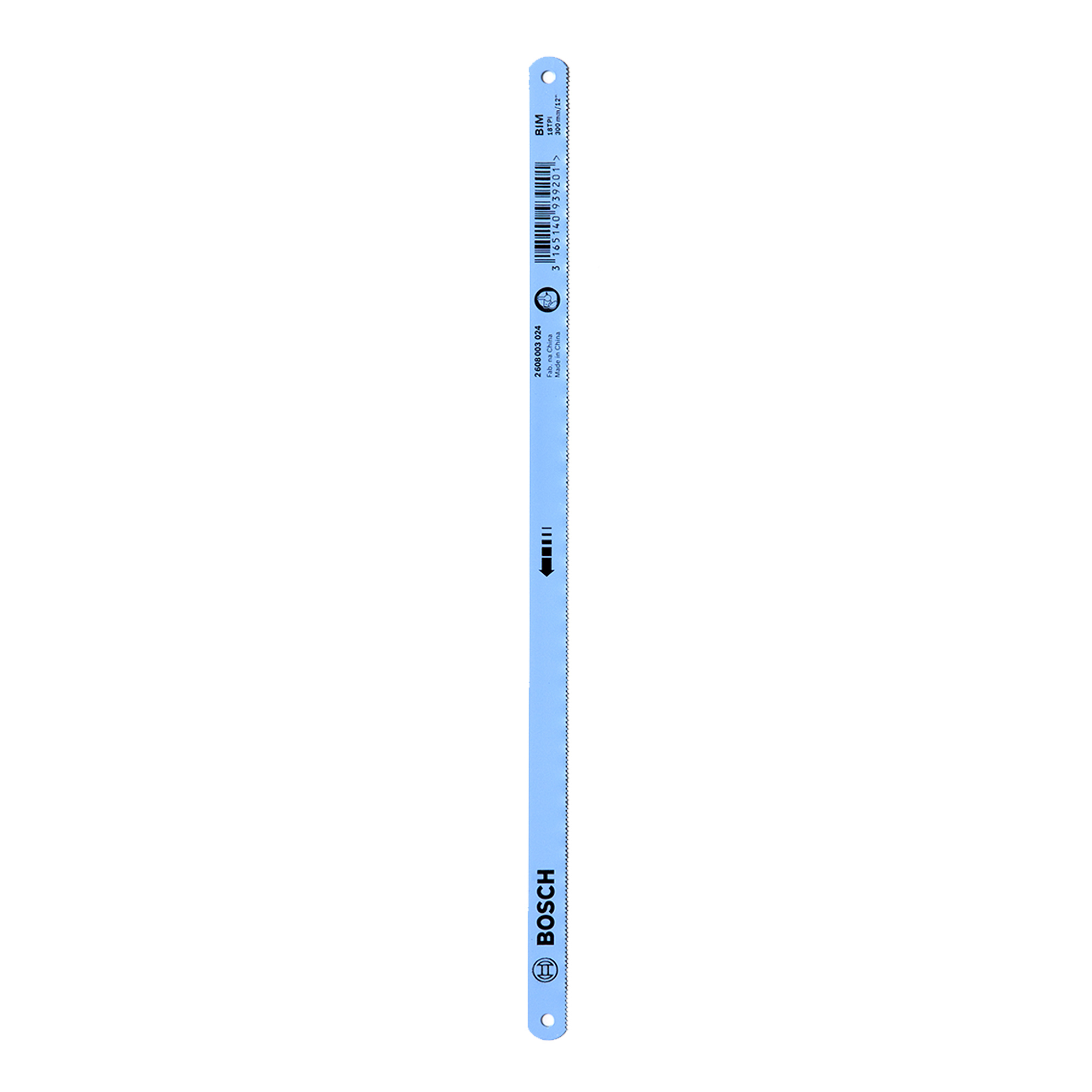 288377 BOSCH - Segueta manual bimetalica 18 dientes para fierro Bosch