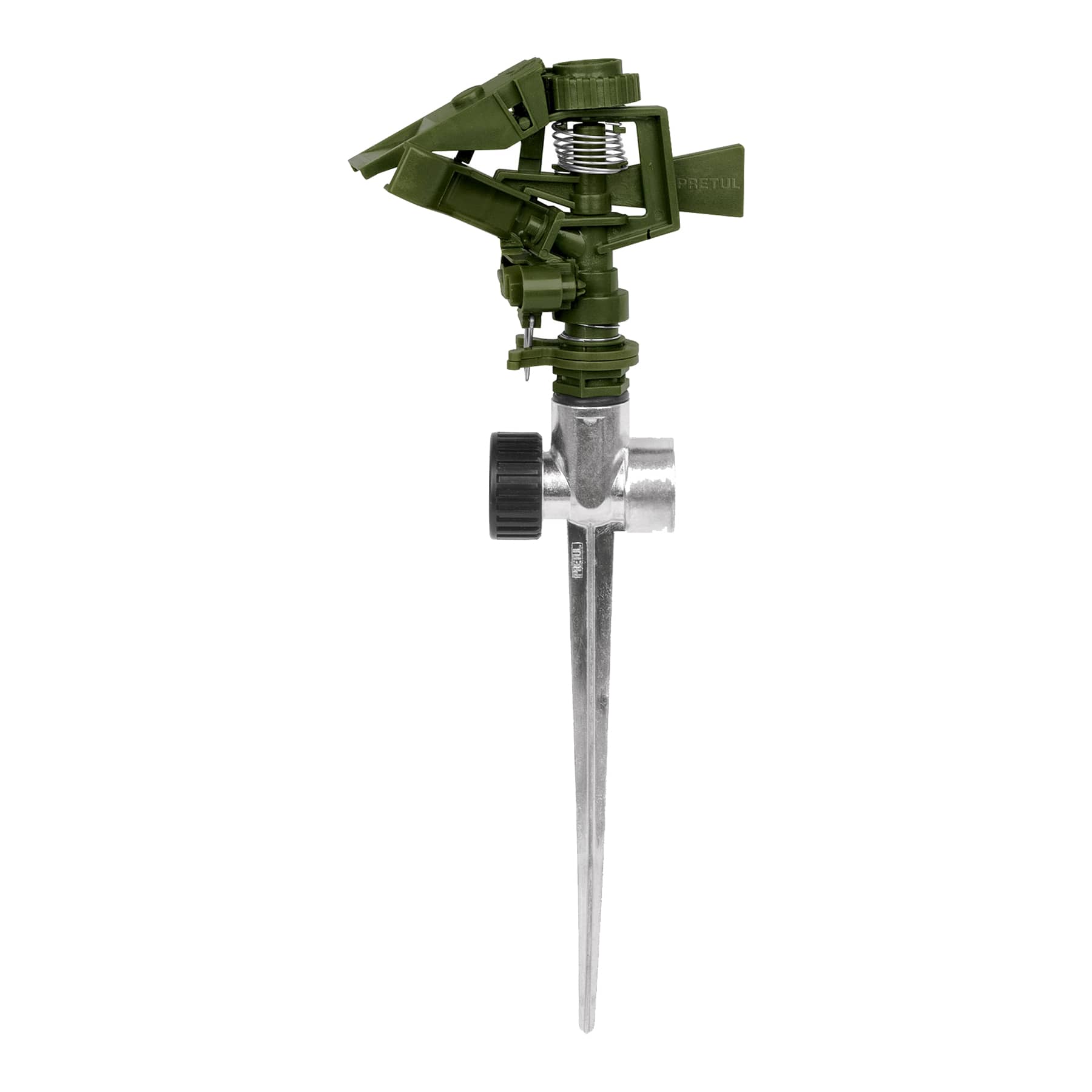 15385 PRETUL - Aspersor plástico dos vías verde asve-11x Pretul